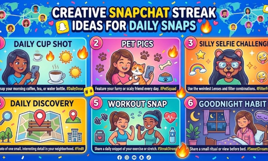 Creative Snapchat Streak Ideas for Daily Snaps
