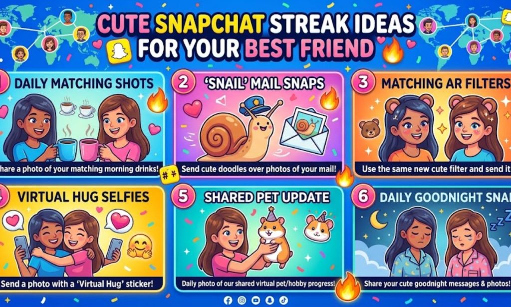 Cute Snapchat Streak Ideas for Your Best Friend